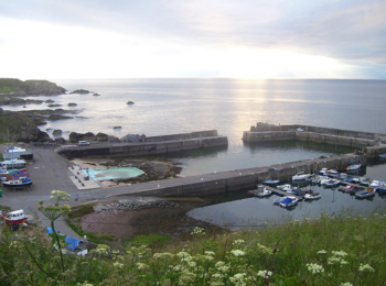 gallery-portknockie-harbour Overlooking the Harbour at Portknockie