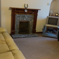 Living Room at Victoria Cottage, Moray Coast, Scotland